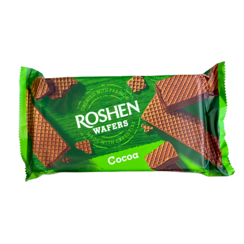 ویفر روشن با کرم شکلات