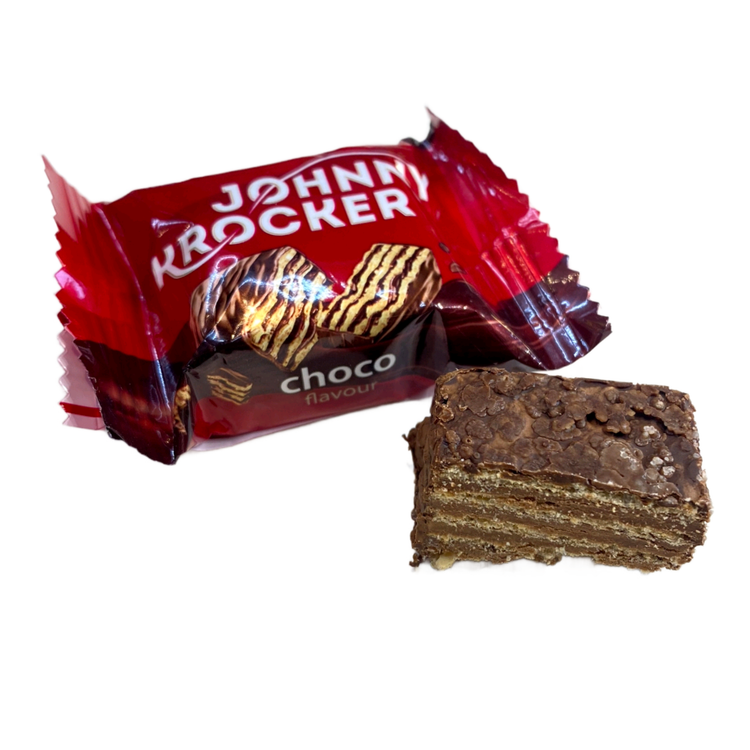 شکلات با لایههای ویفر و کرم شکلات