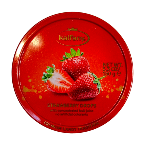 خرید آبنبات کالفانی با طعم توت فرنگی