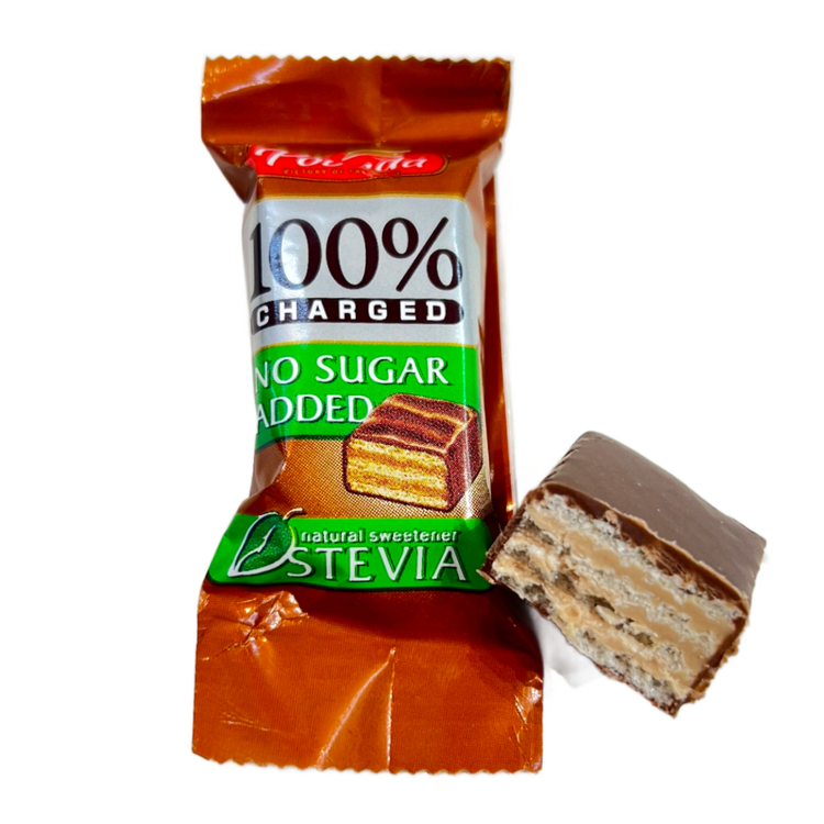 شکلات با لایههای ویفر بدون شکر