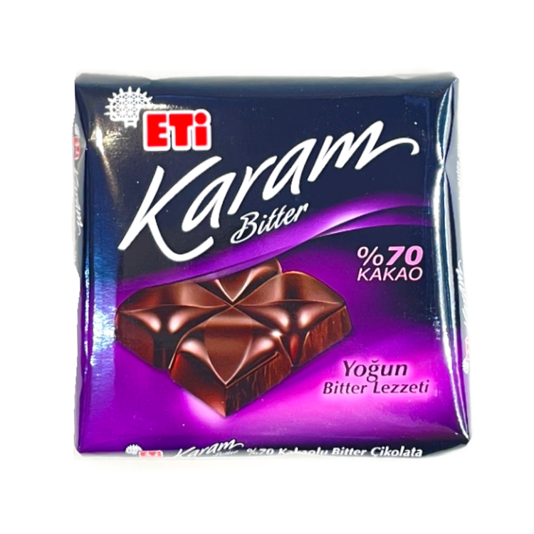 شکلات مینی تابلت تلخ ۷۰ درصد اتی