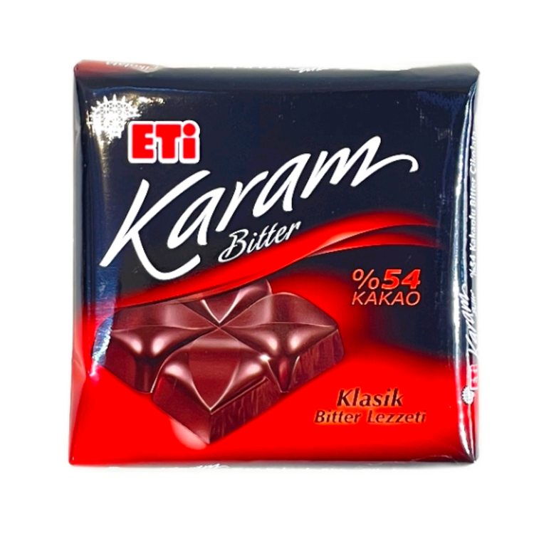 شکلات مینی تابلت تلخ ۵۴ درصد اتی
