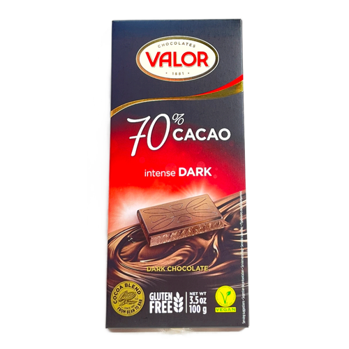 شکلات تابلت 70%تلخ والور