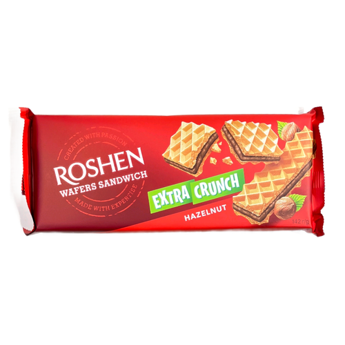 ویفر اکسترا کرانچ روشن با کرم فندق | Extra Crunch Light Wafer with Hazelnut Cream