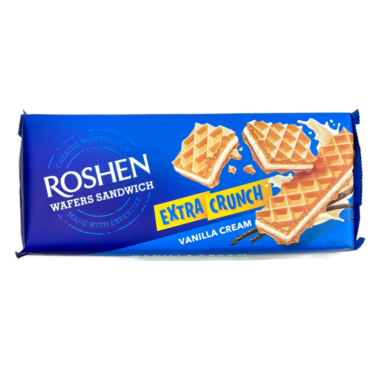 ویفر اکسترا کرانچ روشن با کرم وانیل | Extra Crunch Light Wafer with Vanilla Cream