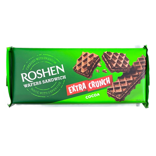 ویفر اکسترا کرانچ روشن با کرم شکلات | Extra Crunch Light Wafer with Chocolate Cream