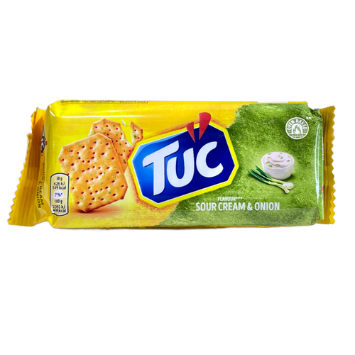 بیسکویت توک با طعم پیاز و خامه ترش | TUC Sour Cream & Onion Cracker