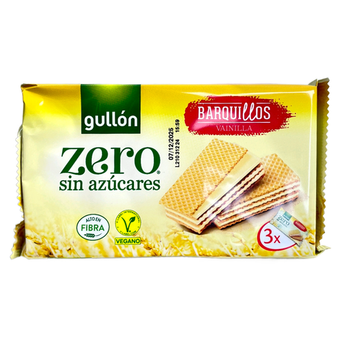 ویفر گولون زیرو با کرم شیر | Gullón Zero Milk Cream Wafer