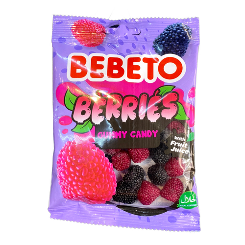 پاستیل Bebeto Berries | پاستیل میوهای طرح تمشک