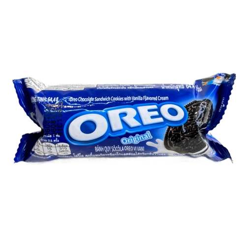 بیسکویت مینی اورئو با کرم شیر | Mini Oreo Original Vanilla Cream Biscuits