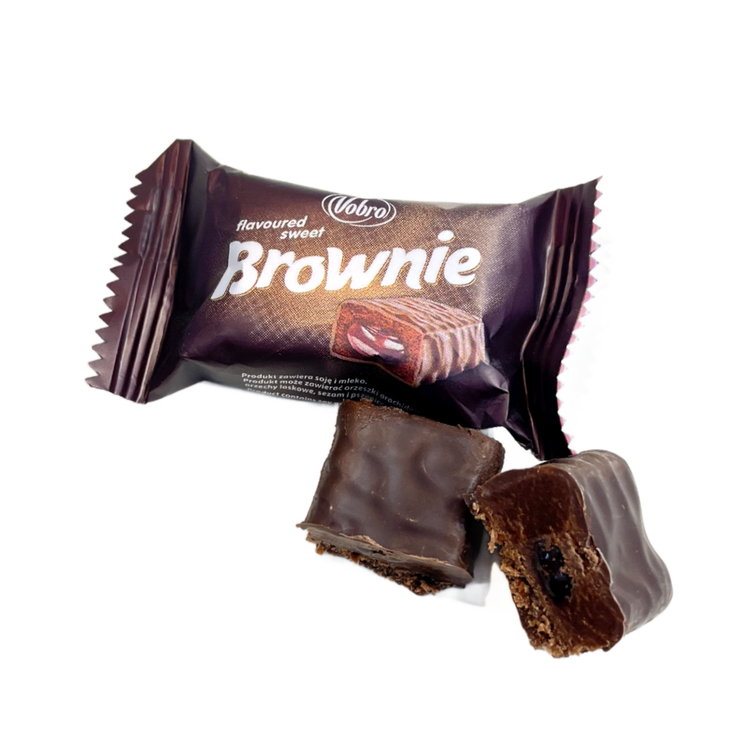 شکلات با کرم شکلات و برونی