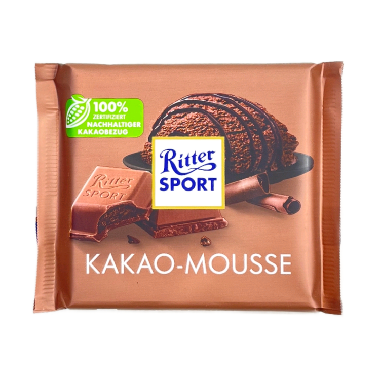 شکلات ریتر اسپرت موس کاکائو | Ritter Sport Cocoa Mousse