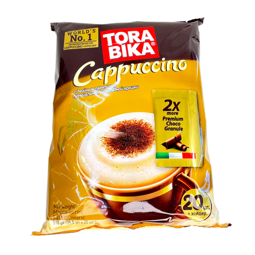 خرید کافی میکس کاپوچینو با پودر شکلات 2 برابر تروبیکا