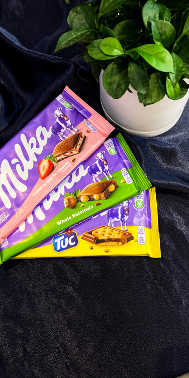 شکلات تبلتی میلکا