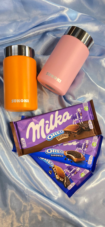 شکلات با تکه های اورئو و برونی