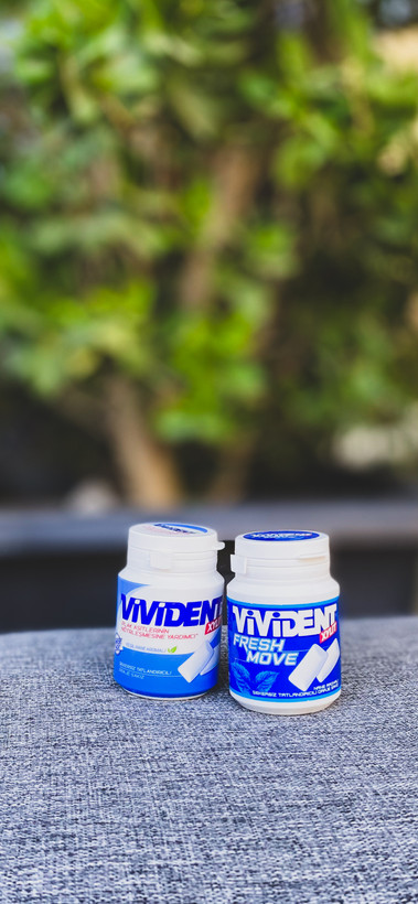 آدامس Vivident Xylit Blue Mint آبی سفید