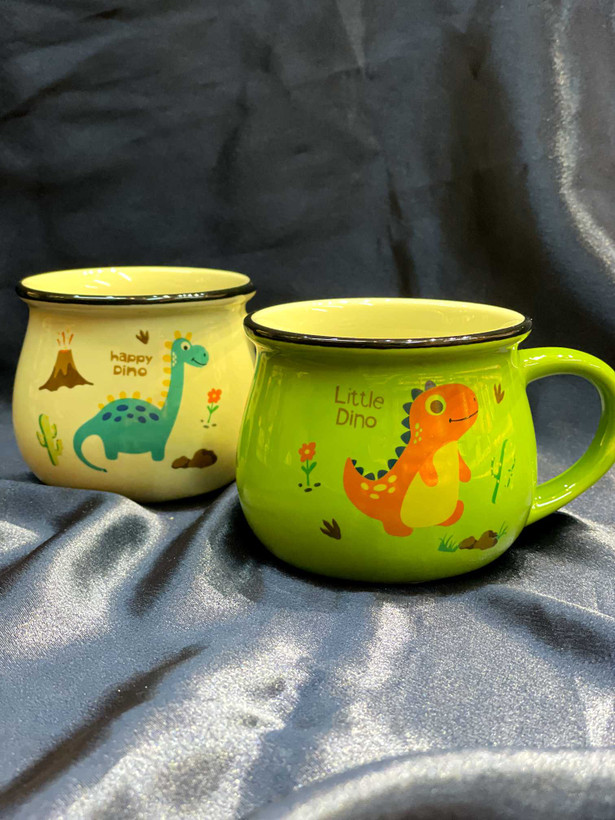 خرید ماگ سرامیکی با طرح دایناسور