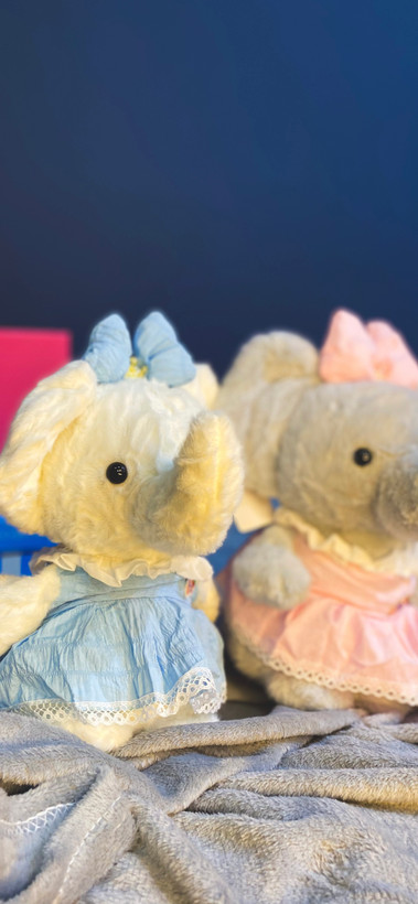 خرید عروسک فیل دخترانه کوچک