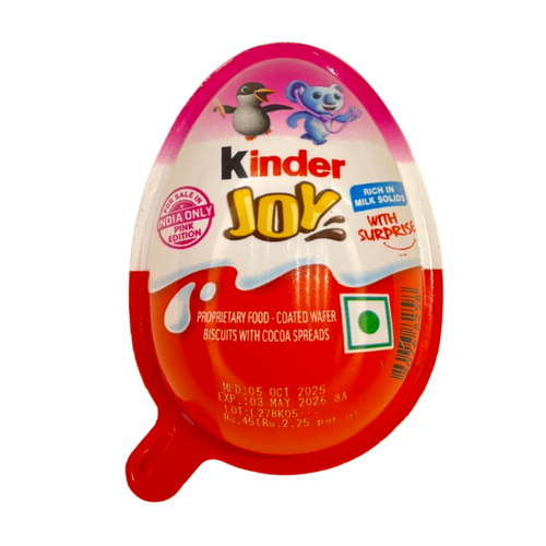 خرید تخم مرغ شانسی کیندر جوی مدل دخترونه