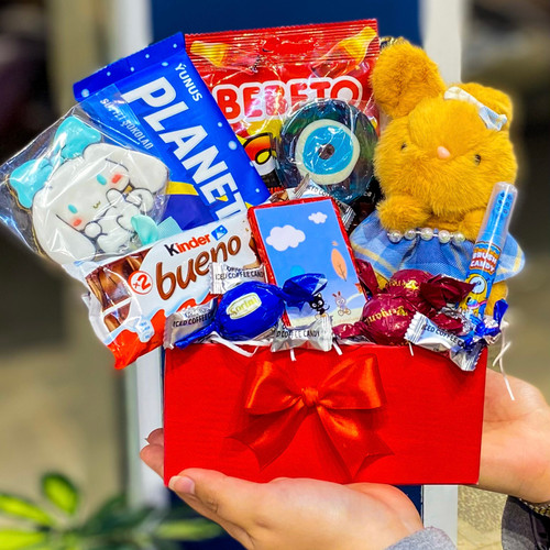 خرید باکس شکلات با عروسک