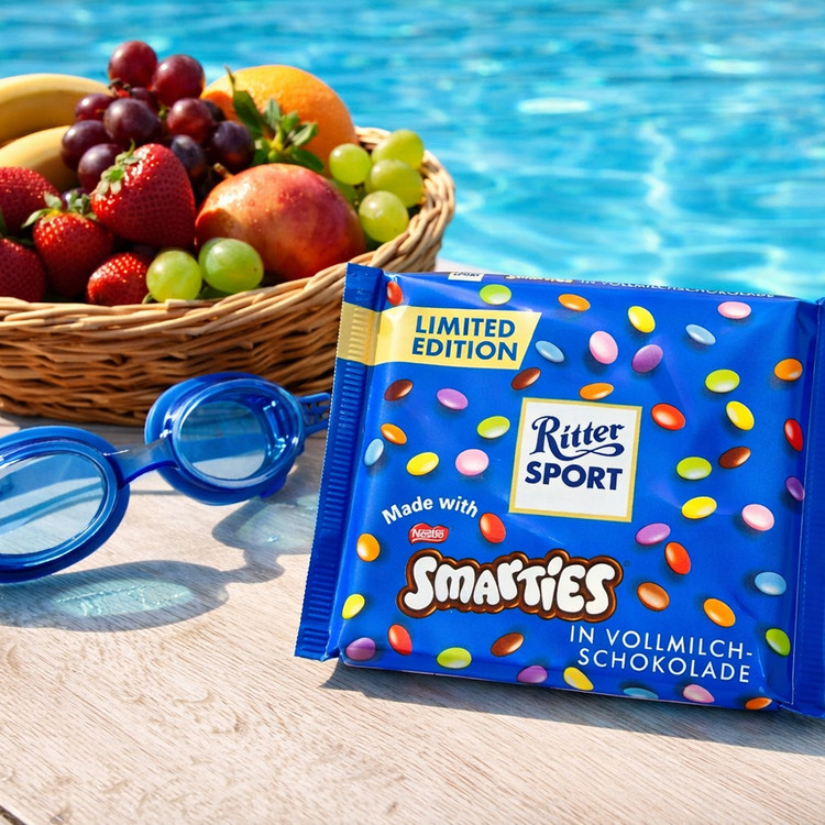 خرید شکلات با تکه های اسمارتیز