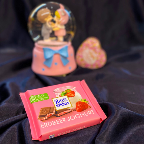 خرید آنلاین شکلات ریتر اسپورت طعم توت فرنگی