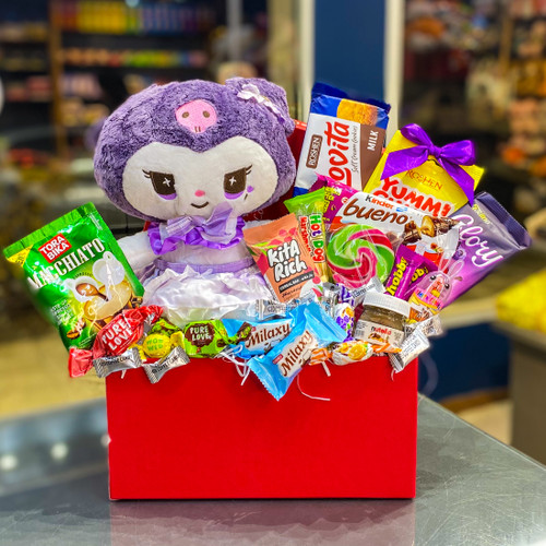 پک شکلات هدیه با عروسک