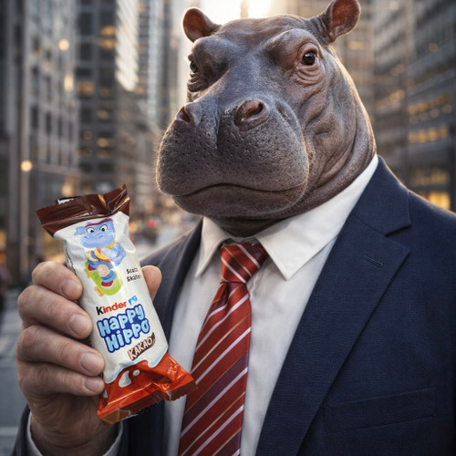 شکلات کیندر هپی هیپو اسب آبی