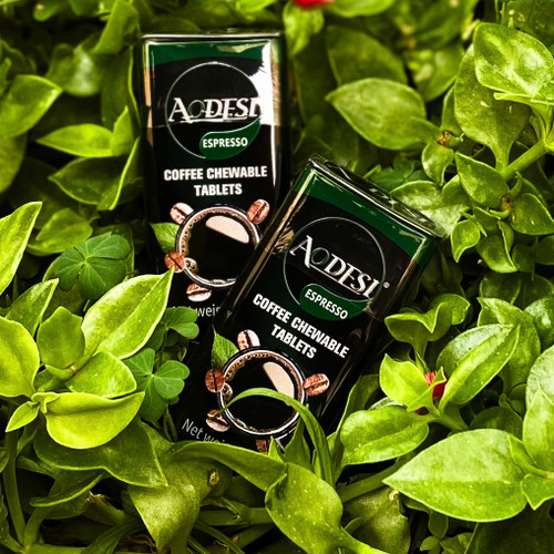 قرص قهوه با طعم اسپرسو جعبه فلزی آدوسی