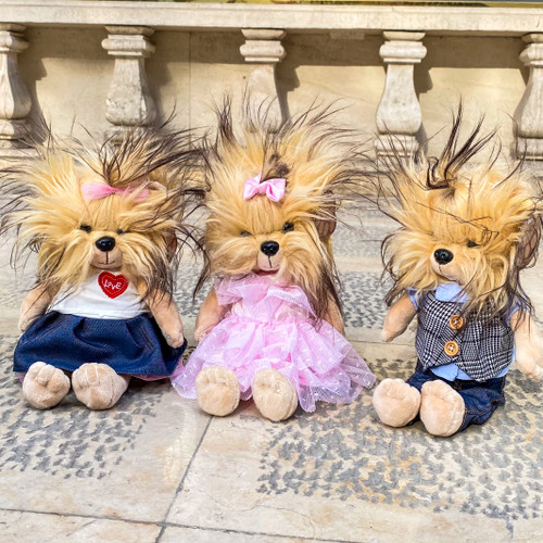 عروسک سگ پشمالو با کیفیت و اصل