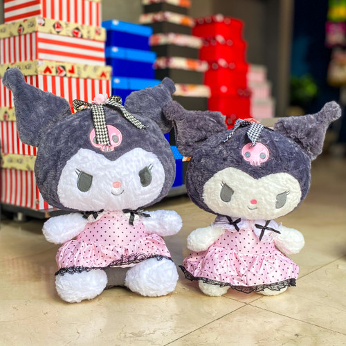 عروسک کرومی لباس خالدار صورتی مناسب کادو تولد