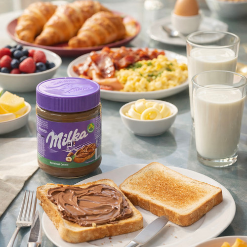 شکلات صبحانه میلکا برای بچهها