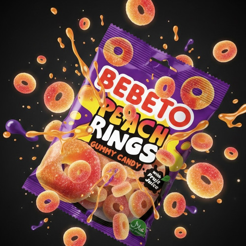 خرید آنلاین پاستیل طعم هلو ببتو ساخت ترکیه