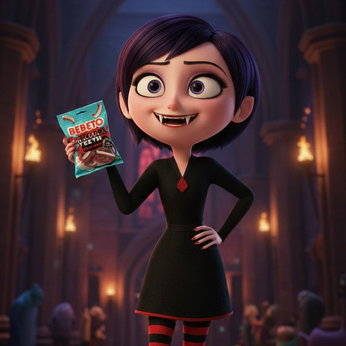 پاستیل دندان دراکولا ببتو ساخت ترکیه مناسب همه بچهها