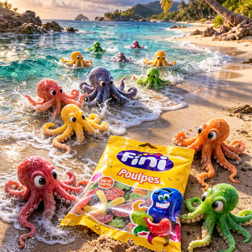 پاستیل شکری و ترش فینی ساخت اسپانیا